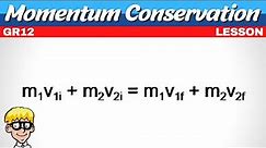 Gr 12 momentum : Conservation of linear momentum