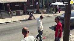 Woman beaten in broad daylight as people stand and watch