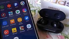 How to setup samsung galaxy buds with samsung android phone