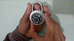 How to Unlock Combination Lock? | How to unlock key lock? | Hardened combination lock