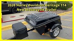 2020 Harley Davidson Heritage 114 New Motorcycle Trailer