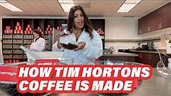 Tim Hortons' Signature Coffee: How It's Made