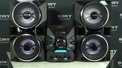 Sony LBT GPX77 Home Audio System Walkthrough