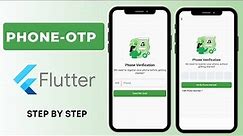 Beautiful Phone number OTP UI | Login UI in flutter | In Hindi