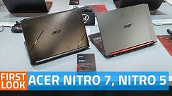 Acer Nitro 7 and Nitro 5 Gaming Laptops First Look | Specs, Price, and More