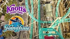 2019 HangTime Dive Roller Coaster Front and Back Seat On Ride HD POV Knott's Berry Farm