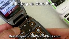 GreatCall Jitterbug  vs Consumer Cellular Doro phone