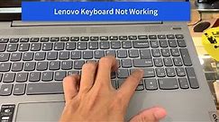 FIX: Lenovo Keyboard Not Working Windows 10 #Lenovo IdeaPad 5 15IIL05
