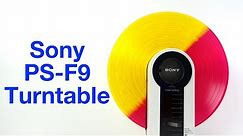 Sony PS-F9 Flamingo RetroTech Repair & Demo