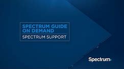 Spectrum Guide – On Demand