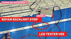HOW TO REPAIR LED BACKLIGHT STRIP