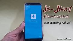 Samsung J6 Download Mode
