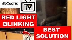 How to solve Red light blinking on SONY TV || How to Troubleshoot Red Blinking Light on SONY BRAVIA
