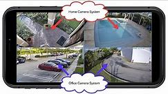 View Security Cameras Installed at Multiple Locations from iPhone App