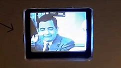 Mini-TV Made From a Camera Viewfinder CRT