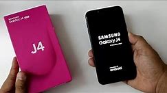 Samsung Galaxy J4 Unboxing And Review I Hindi