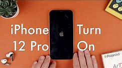 How to Turn On the iPhone 12 Pro Max || Apple iPhone 12 Pro Max