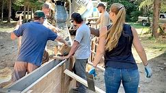 Pouring Concrete Foundation (Stem Wall) - Apartment Over Garage Build