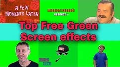 TOP COPYRIGHT FREE GREEN SCREEN TEMPLATES CLIPS IN 2020 FOR VIDEOS | FUNNY GREEN SCREEN VIDEO CLIPS