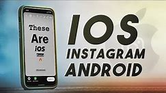 iOS Instagram For Android // How To Install iOS Instagram in Android // iPhone Instagram For Android
