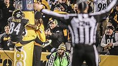 Antonio Brown: TD celebration was 'exciting moment' for security guard
