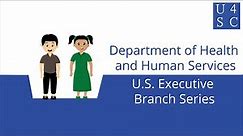 Department of Health and Human Services: More than just Medicine! - U.S. Executive Branch Series...