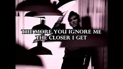Morrissey - The More You Ignore Me The Closer I Get (Official Video with Lyrics)