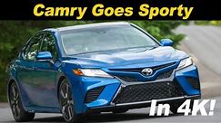 2018 Toyota Camry V6 Review and Road Test In 4K