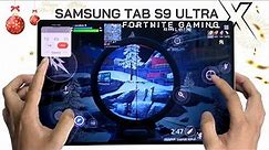 Samsung Galaxy Tab S9 Ultra Fortnite Gaming test