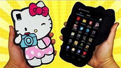 DIY Hello Kitty Phone Case