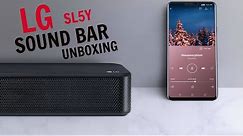 LG SL5Y Sound bar Unboxing-See What's In The Box
