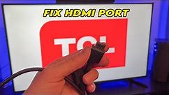 How to Fix HDMI No Signal Error on TCL TV