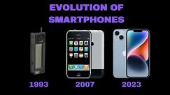 EVOLUTION of Smartphones over 30 YEARS (1993-2023) Apple, Samsung, Nokia, IBM