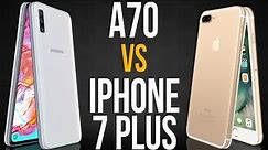 A70 vs iPhone 7 Plus (Comparativo)