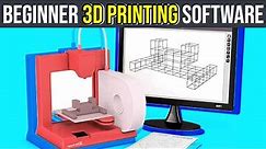 Best FREE 3D Printing Software for Beginners