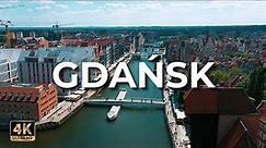 Gdańsk z drona | Śródmieście | Lato 2022 | LECE W MIASTO™ [4k]