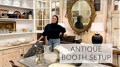 NEW Antique Booth Display + Before & After of My Vintage Shop Fall 2021 Setup