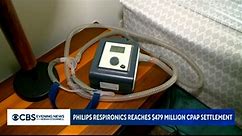 $479 million settlement in CPAP machine recall