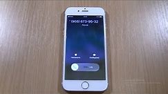 Iphone 6 GOLD (64Gb) incoming Call