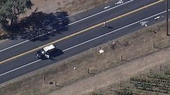 Raw video: Scene of fatal crash on Silverado Trail in Napa County