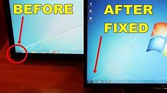 HOW TO FIX BIG SCREEN Connect PC / Laptop to TV Sony Bravia with HDMI / FIX Cut off Edge of Picture