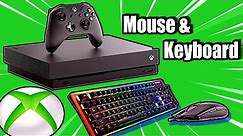 How to USE a MOUSE and KEYBOARD on XBOX ONE with USB HUB (NO ADAPTERS)(100 % WORKS)