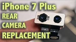 iPhone 7 Plus Rear Camera Replacement