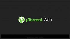 µTorrent Web Tutorial Video
