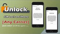 How to Unlock SIM Lock on iPhone [Any Carrier]
