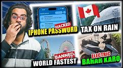 iPhone Password Reset Hack 😲, Discrimination on EV in Bengaluru mall, Rain Tax in Canada 😂