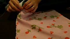 How to Make a Pillow Case - video Dailymotion
