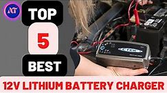 BEST 12V LITHIUM BATTERY CHARGER [ reviews ] 2023