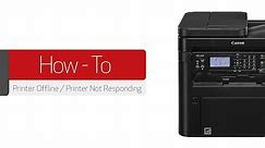 How To Troubleshoot a "Printer Offline" or "Not Responding" Error