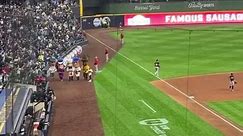Minnesota Twins Player Nearly Run Over by Sausages During Mascot Race